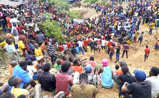 Ngập lụt hầm mỏ làm 50 người chết tại CHDC Congo