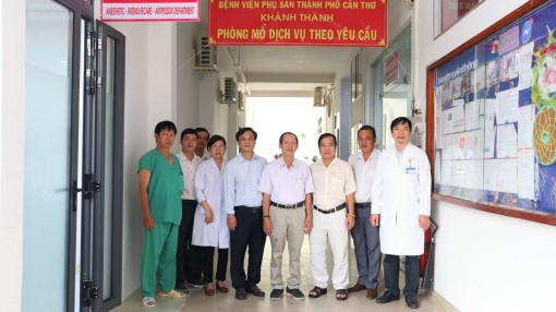 Khánh thành phòng mổ sản phụ khoa 
hiện đại nhất ĐBSCL