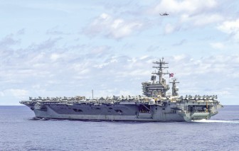 Mỹ điều tàu sân bay tới    vùng Vịnh giữa căng thẳng với Iran
