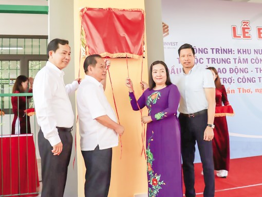 Khánh thành công trình khu nuôi dưỡng trẻ em nhiễm Dioxin