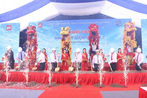 Sóc Trăng khởi công dự án nhà máy điện gió số 7