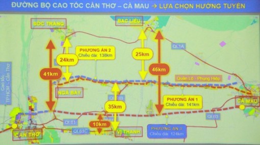 Mekong Delta provinces propose three route options for expressway