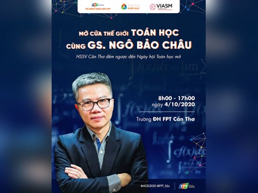 Ngày 4-10 diễn ra Ngày hội Toán học mở tại Cần Thơ