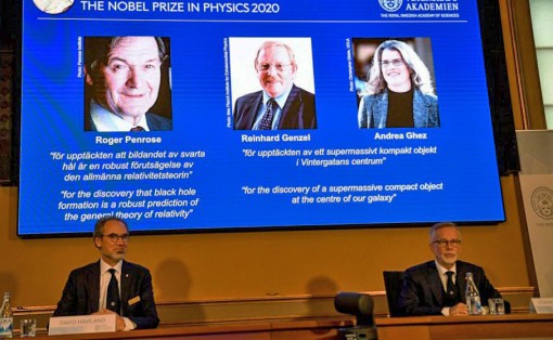 Nobel Vật lý 2020 vinh danh 3 nhà khoa học Anh, Đức và Mỹ