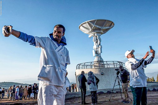 Vệ tinh giúp Trung Quốc thúc đẩy quyền lực mềm ở châu Phi