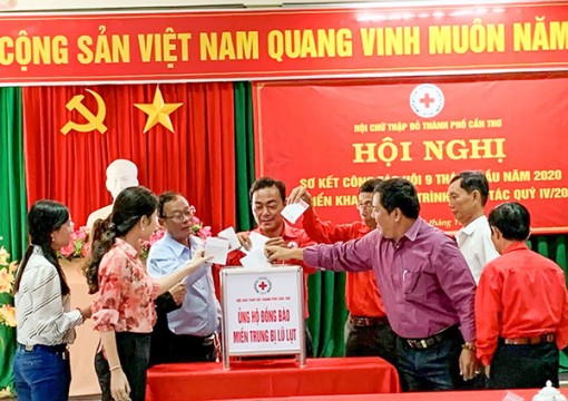 Tổng trị giá thực hiện công tác xã hội nhân đạo là 76 tỉ đồng