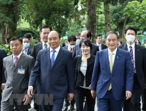 Japanese news agency spotlights PM Suga Yoshihide’s Vietnam visit