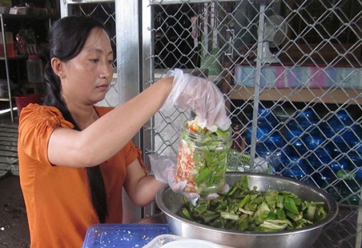 Dân dã dưa môn “nhà làm”