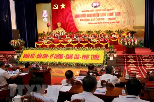 Đồng chí Tô Lâm tham dự và chỉ đạo Đại hội Đảng bộ tỉnh Cà Mau lần XVI