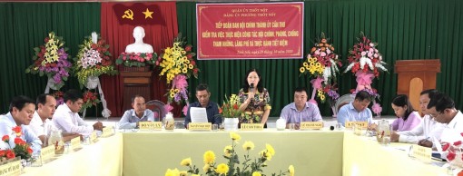 Cần công khai, minh bạch các hoạt động, nguồn quỹ của địa phương đến tận khu dân cư