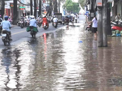 TP Cần Thơ: Triều cường lên cao vượt báo động III trong những ngày sắp tới