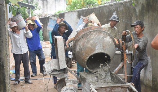 Vận động nhân dân đóng góp chi phí nâng cấp, mở rộng hẻm giao thông