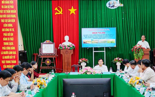 Thúc đẩy phát triển nông nghiệp công nghệ cao