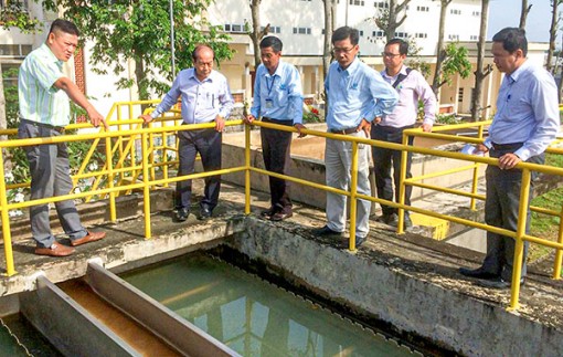 Khảo sát công tác quản lý nhà nước về cấp nước đô thị, nông thôn trên địa bàn thành phố