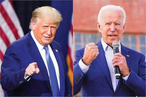 Nước Mỹ gọi tên Trump hay Biden?