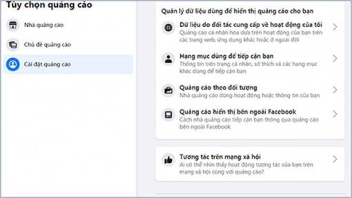 Cách ngăn chặn các ứng dụng theo dõi trên Facebook