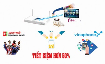Lắp đặt Wifi Cáp Quang VNPT Cần Thơ tặng 60GB 4G Vinaphone/tháng