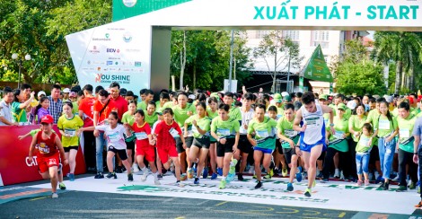 Sôi nổi giải Mekong Delta Marathon Hậu Giang