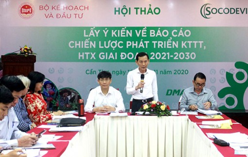 Góp ý “Chiến lược phát triển kinh tế tập thể, hợp tác xã giai đoạn 2021-2030”