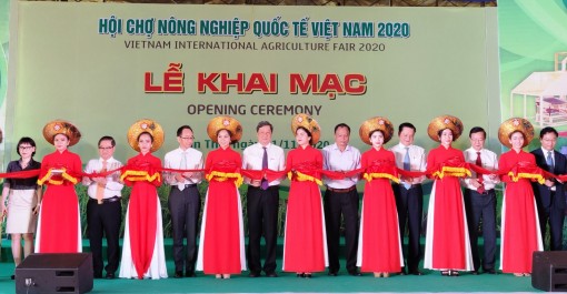 Khai mạc Hội chợ Nông nghiệp quốc tế Việt Nam 2020