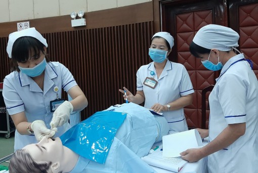 Hội thi so tài Điều dưỡng giỏi