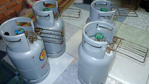 An Giang: Phát hiện điểm sang chiết gas trái phép quy mô lớn