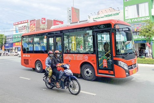 Nỗ lực xây dựng hình ảnh xe buýt chất lượng cao