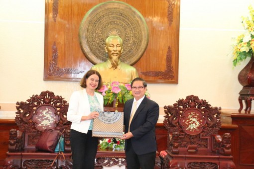 Lãnh đạo TP Cần Thơ tiếp Đại sứ Australia tại Việt Nam