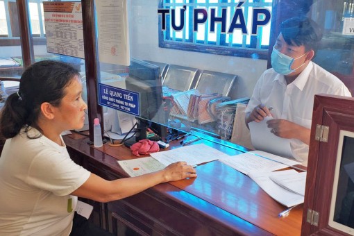 Cải cách hành chính

ở lĩnh vực tư pháp - hộ tịch