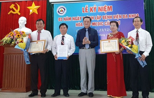 Bệnh viện Đa khoa Hòa Hảo - Medic Cần Thơ kỷ niệm 3 năm thành lập