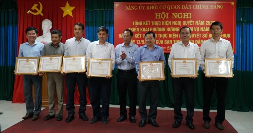 Đảng bộ Khối cơ quan Dân Chính Đảng quyết liệt triển khai, đưa nghị quyết đại hội đảng bộ các cấp vào đời sống