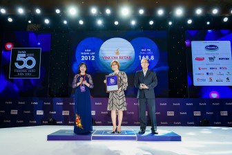 Vincom Retail nhận giải top 10 thương hiệu dẫn đầu Việt Nam