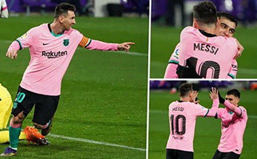 Tương lai Barcelona đặt trên đôi chân Pedri