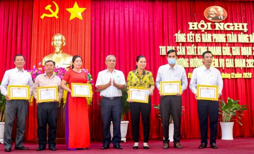 50.516 lượt hộ nông dân đạt danh hiệu “Nông dân sản xuất, kinh doanh giỏi”