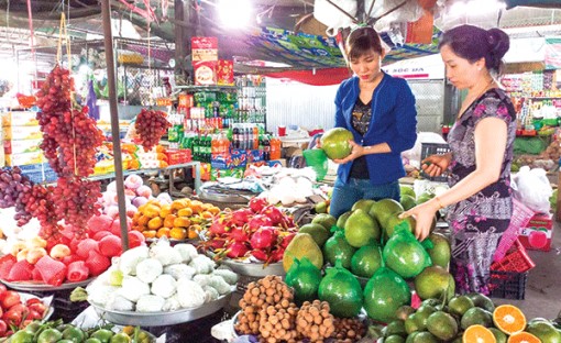 Vĩnh Thạnh phát triển mạng lưới chợ truyền thống