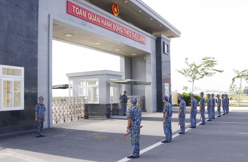 Luyện tập để xử lý tốt các tình huống sẵn sàng chiến đấu