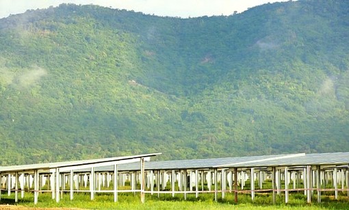 Điện mặt trời Sao Mai - ngôi sao sáng vùng Bảy Núi