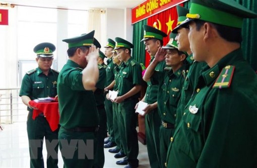 Tiền Giang điều động lực lượng trên tuyến biên giới Long An