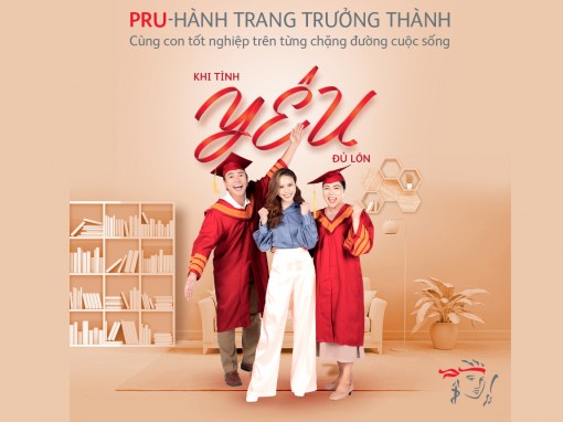 Prudential ra mắt sản phẩm giáo dục “PRU-Hành Trang Trưởng Thành”