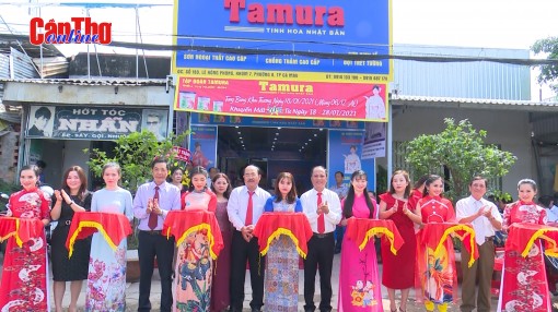 Khai trương Siêu thị nước sơn Tamura tại phường 8, TP Cà Mau