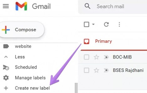 Một số thủ thuật giúp quản lý nhãn trong Gmail