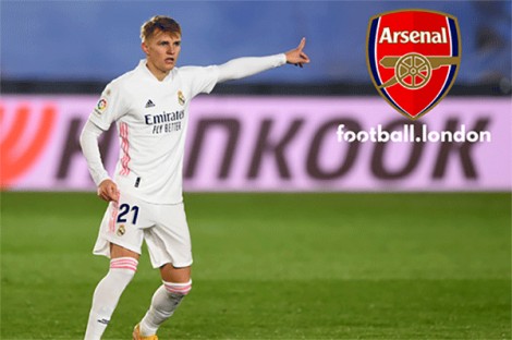 Odegaard tăng cường sức sáng tạo cho Arsenal