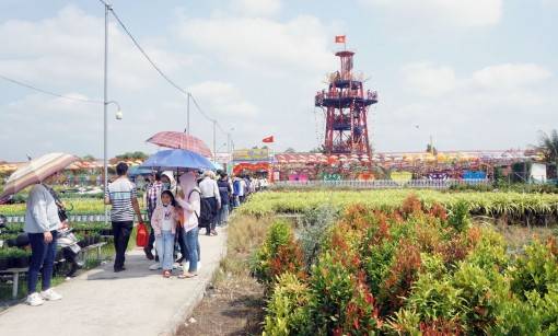 Làng hoa Sa Đéc đón Tết  sớm