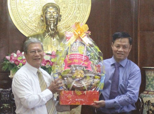 Ban Đại diện Hội thánh Tin lành Việt Nam (Miền Nam) chúc Tết lãnh đạo thành phố