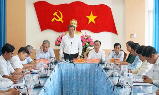 Tập trung triển khai có hiệu quả các giải pháp đưa nghị quyết đại hội đảng các cấp vào cuộc sống