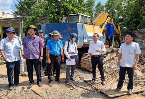 Đảm bảo thông xe đường tỉnh 922 chào mừng Lễ 30-4