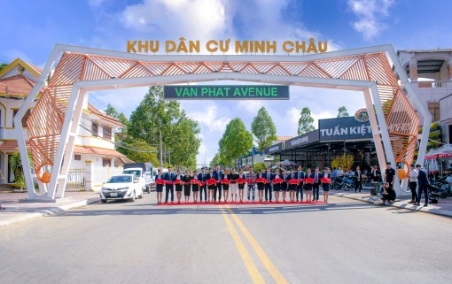 Khánh thành cổng chào KDC Minh Châu (Vạn Phát Avenue ) Sóc Trăng