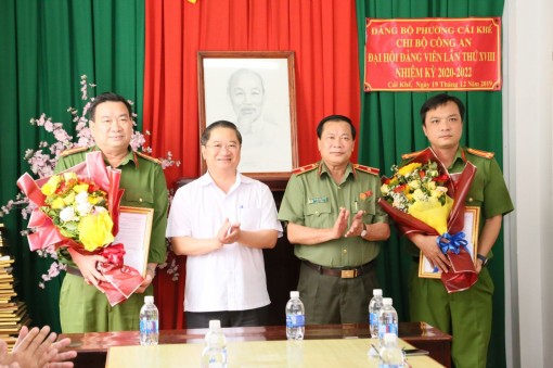 Chủ tịch UBND thành phố khen thưởng các đơn vị phá án nhanh vụ nổ súng do mâu thuẫn tại Cần Thơ