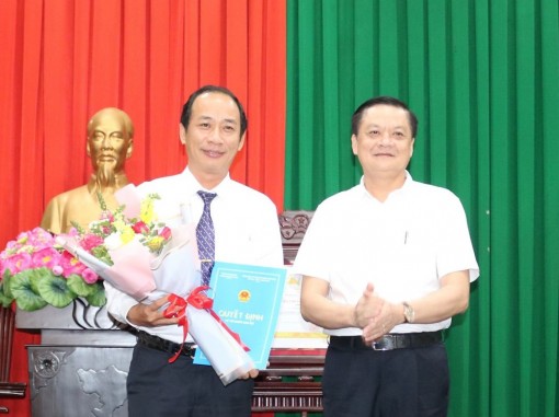 Bổ nhiệm Phó Giám đốc Sở Y tế TP Cần Thơ