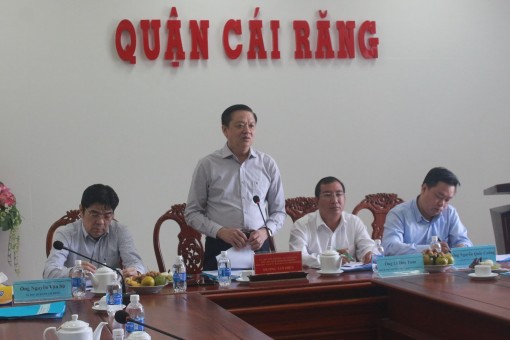 Ủy ban Bầu cử thành phố kiểm tra công tác chuẩn bị bầu cử tại quận Cái Răng